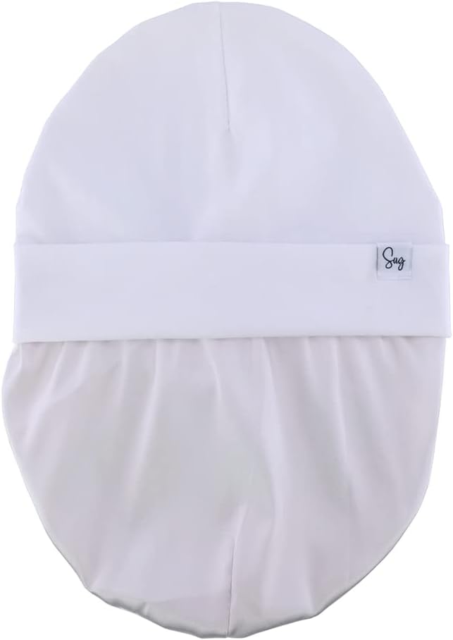 Jersey Beanie Hat for Newborn Baby Boys Girls Silky Satin Lined Hats Bonnet - Image 4