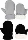 Toddler Gloves Kids Mittens Winter Warm Lined Fleece Gloves Waterproof Snow by Slivery+Color