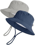 Toddler Bucket Hats UPF 50+ Baby Sun Hat Adjustable Kids Sun Protection Summer by MACOWCF