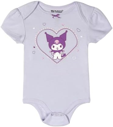 Hello Kitty Baby Girls 5 Pack Bodysuits - Image 4