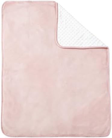 CREVENT Minky Baby Blanket for Girls Boys, Soft Plush Receiving Blanket for - Image 4