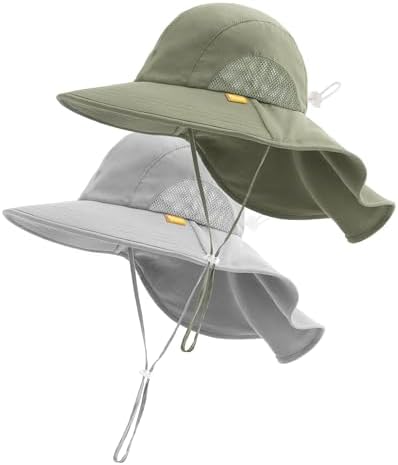 FURTALK Toddler Kids Sun Hat UPF 50+ Sun Protective Bucket Hat by FURTALK