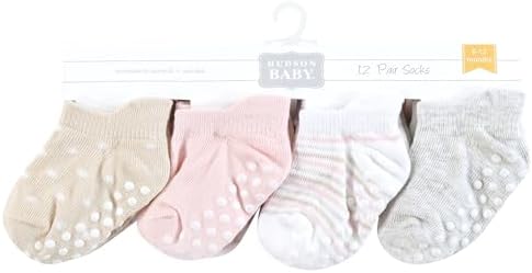 Hudson Baby Unisex Baby Non-Skid No-Show Socks - Image 2