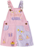 Fernvia Toddler Kids Baby Girl Boy Contrast Color Overalls Shorts Clothes by Fernvia