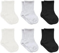 bistyle Baby Grip Ankle Socks 6 Pairs | Newborn Infant Toddlers Sock Organic by bistyle