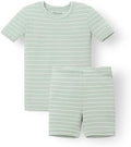 AVAUMA Stripe Pattern Baby Boys Girls Pajama Set Kids Toddler Snug fit Ribbed by AVAUMA