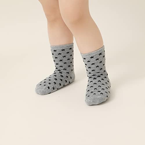 Aroveea Toddler Socks Non Slip Grip Ankle Baby 12 Pack - Image 6