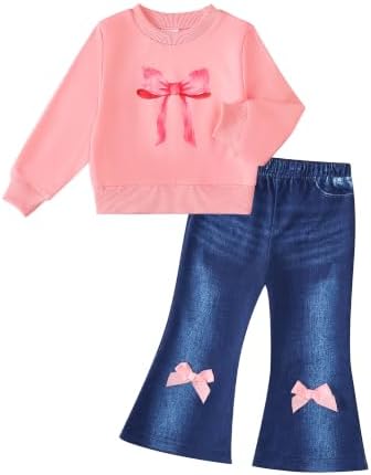 Renotemy Toddler Baby Girl Clothes Fall Winter Outfits Gifts 12Months-5T by Renotemy