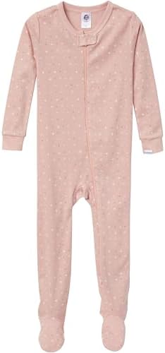 Gerber Baby Boys & Girls 4-Pack Footed Pajamas - Image 5