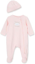Little Me Clothes for Baby Girls 100% Cotton Scratch-Free Tag Footed One-Piece by LittleMeChildrensApparel