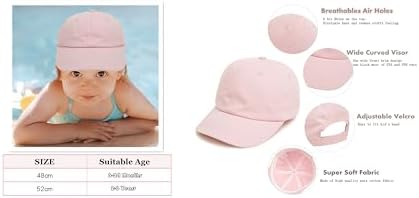 Toddle Baseball Caps Baby Girl Baseball Hats Baby Boy Caps Toddler Girl Sun Hats - Image 3
