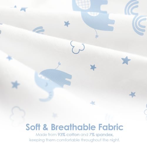 Baby Swaddle 0-2 Months, Cotton Arm-In Zipper Sleep Sack, Wearable Blankets Wrap - Image 3