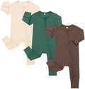 Bafeicao 3 Pack Baby Boy Girl Rompers by Bafeicao