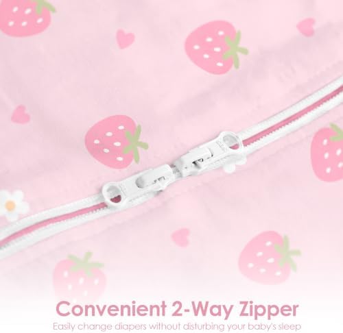 Baby Swaddle 0-2 Months, Cotton Arm-In Zipper Sleep Sack, Wearable Blankets Wrap - Image 4