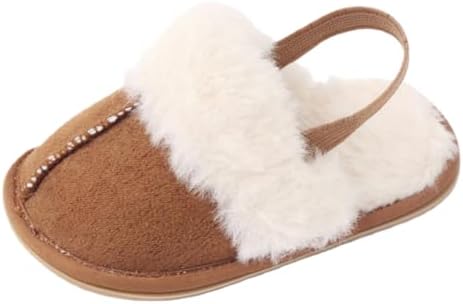 Baby Shoes Pink Leopard Baby Girl Slippers Non-Slip Soft Sole Toddler First - Image 5