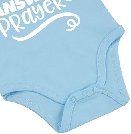 listery I'M Proof That God Answers Prayers Baby Bodysuit Baby Religious Infant - Image 6