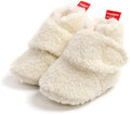 Baby Booties Cozy Fleece Slippers Soft Baby Shoes by GDSDYM