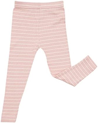AVAUMA Stripe Pattern Baby Boys Girls Pajama Set Kids Toddler Snug fit Ribbed - Image 4