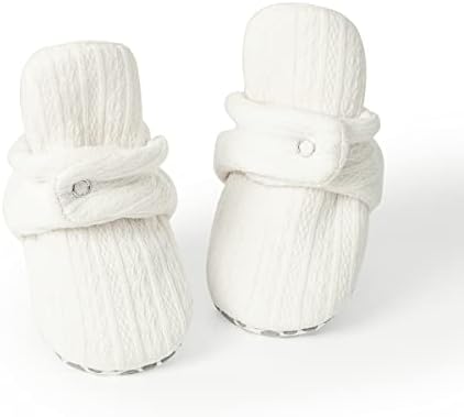 HsdsBebe Unisex Newborn Baby Cotton Booties Non-Slip Sole - Image 4