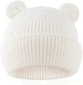 Bear Baby Beanie Knitted Baby Winter Hat Infant Toddler Boys Girls Beanie by MniJiza
