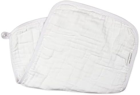HonestBaby Organic Cotton Multi-Layer Burp Cloths Multipack, One Size - Image 2
