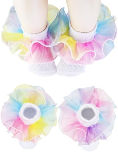 PrinceSasa Little Baby Girl Princess Lace Ruffles Socks Set by PrinceSasa