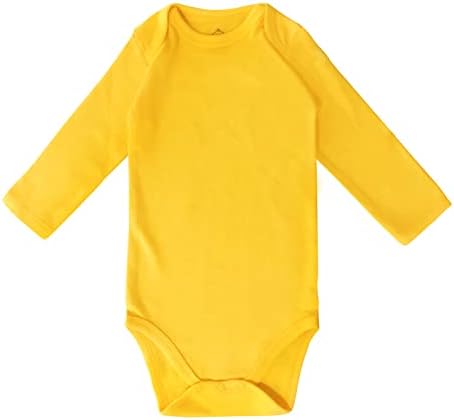 ROMPERINBOX Unisex Baby Onsies Solid Baby Bodysuit Romper Blank by RomperinBox