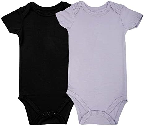 Kids Rayon of Bamboo Pajamas Set Short Sleeve Button Shorts Ages 0-24 by GUISBY