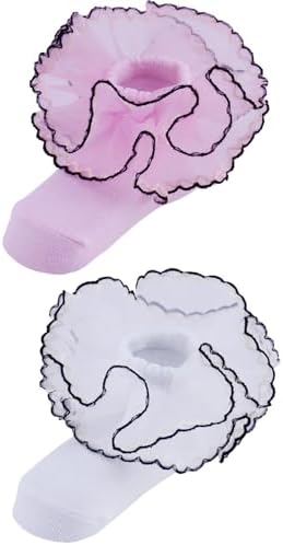 PrinceSasa Little Baby Girl Princess Lace Ruffles Socks Set - Image 3