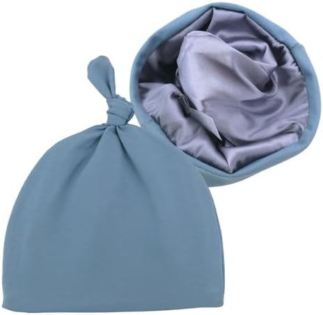 Silky Satin Lined Newborn Hat Hair Care Knot Beanie Hats by Sugarmelon