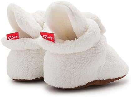 HsdsBebe Unisex Newborn Baby Cotton Booties Non-Slip Sole - Image 4