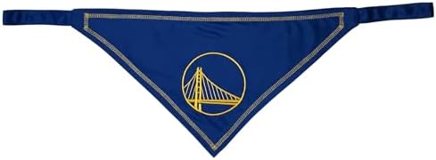 Pets First NBA Golden State Warriors TIE Bandana, Size Small/Medium. Dog - Image 2