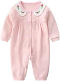 Infant Baby Girl Long Sleeve Romper Cotton Cute Style Newborn Toddler Jumpsuit by Unknown
