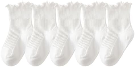 Toddler Girl Ruffle Socks Baby Girls Knee High Socks by WATOCHE