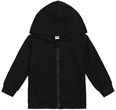 Imcute Baby Zip Up Hoodie, Unisex inflant Toddler Long Sleeve Sweatshirts - Image 4