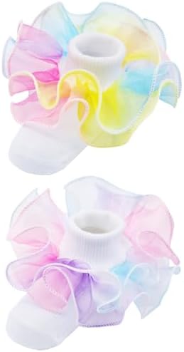 PrinceSasa Little Baby Girl Princess Lace Ruffles Socks Set - Image 2