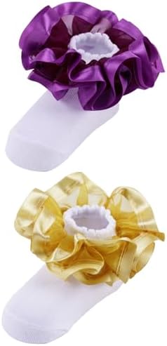 PrinceSasa Little Baby Girl Princess Lace Ruffles Socks Set - Image 3