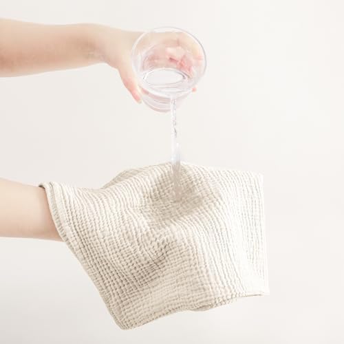 Susurration Muslin Burp Cloths 24x24 Inches Ultra Soft 100% Cotton | 7 Pack - Image 6