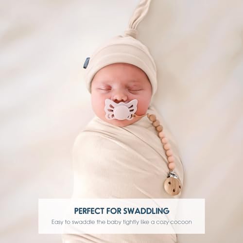 GRSSDER 2 Set Newborn Swaddle Blanket - Image 2