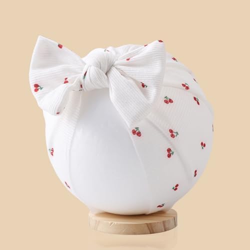 Baby Girls Hair Bow Knot Turban Hat Newborn Hospital Hats Infant Toddler Head - Image 6