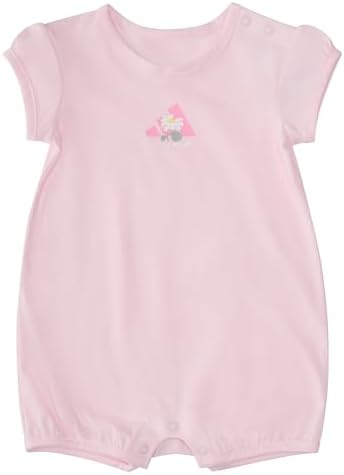adidas baby-girls Short Sleeve Romper by Unknown