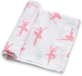 Baby Swaddle Blankets, Bamboo Muslin Receiving Blanket | 1-Pack, Lightweight & by IBESTOPIA