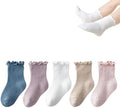 Toddler Girl Ruffle Socks Baby Girls Knee High Socks by WATOCHE