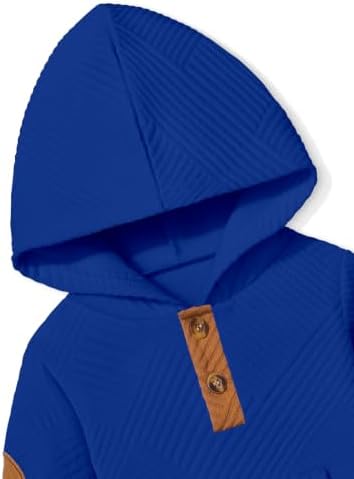 Oranchids Toddler Baby Boy Clothes Long Sleeve Hoodie Sweatshirt Tops and Pants - Image 5