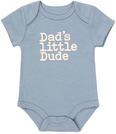 Baby Essentials Baby Boys 5 Piece Bodysuit Set - Image 3