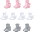 Baby Socks Newborn Terry Cotton Ankle Crew Socks 0-3 Months Girls Preemie Turn by CoziwillSocks