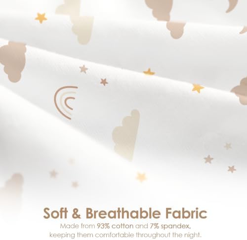 Baby Swaddle 0-2 Months, Cotton Arm-In Zipper Sleep Sack, Wearable Blankets Wrap - Image 3
