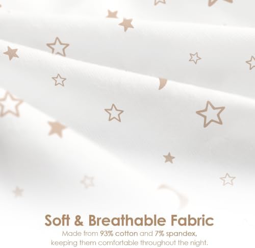 Baby Swaddle 0-2 Months, Cotton Arm-In Zipper Sleep Sack, Wearable Blankets Wrap - Image 3