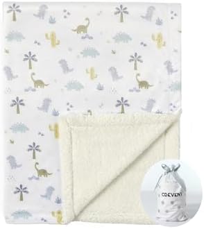 CREVENT Cozy Soft and Warm Mink Baby Blanket by CREVENT
