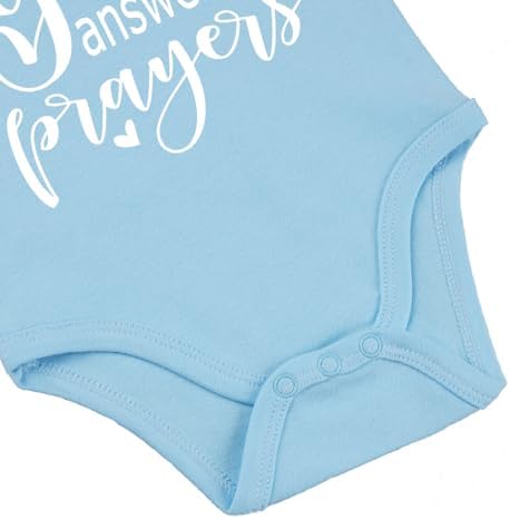 listery I'M Proof That God Answers Prayers Baby Bodysuit Baby Religious Infant - Image 6